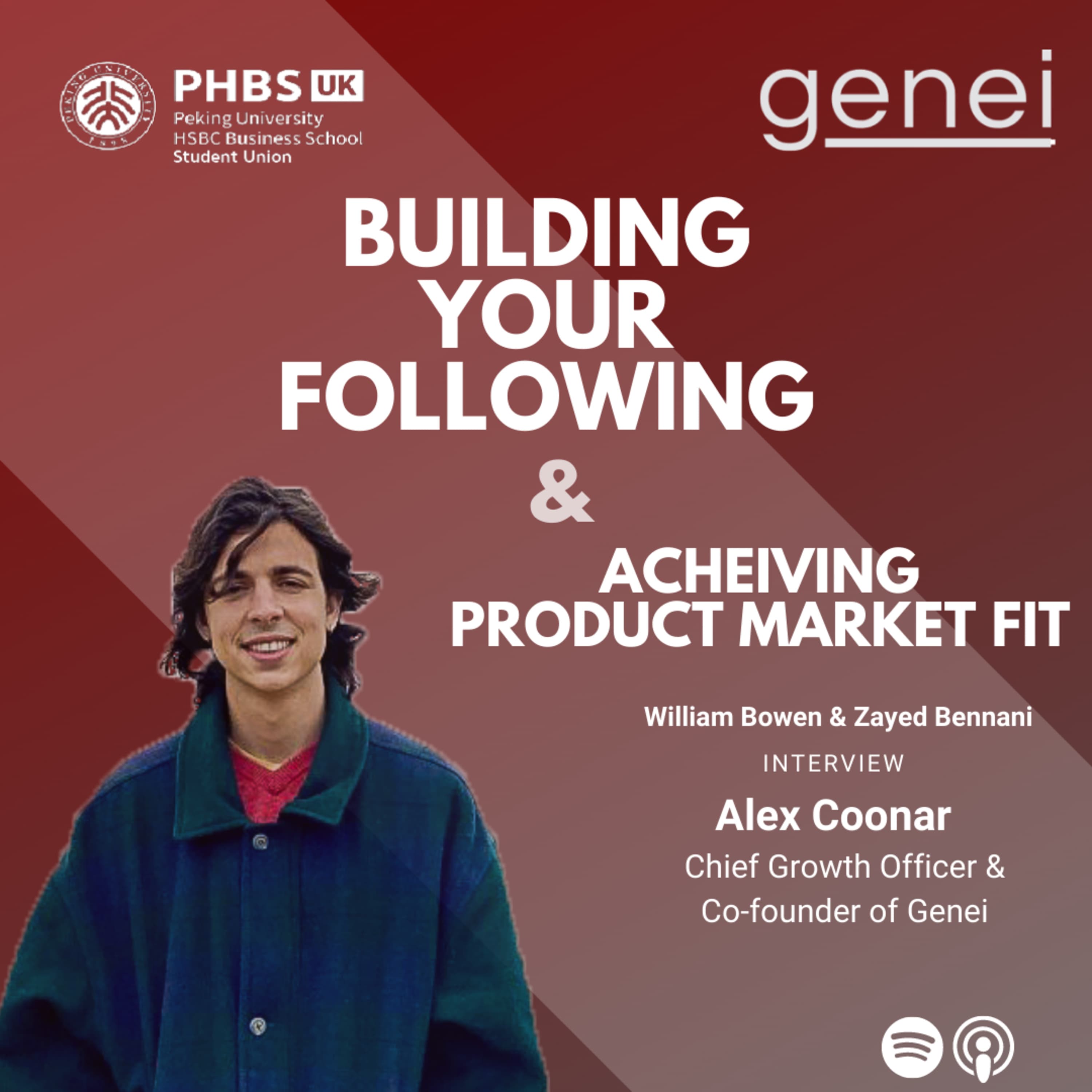 Building your following & Achieving product market fit